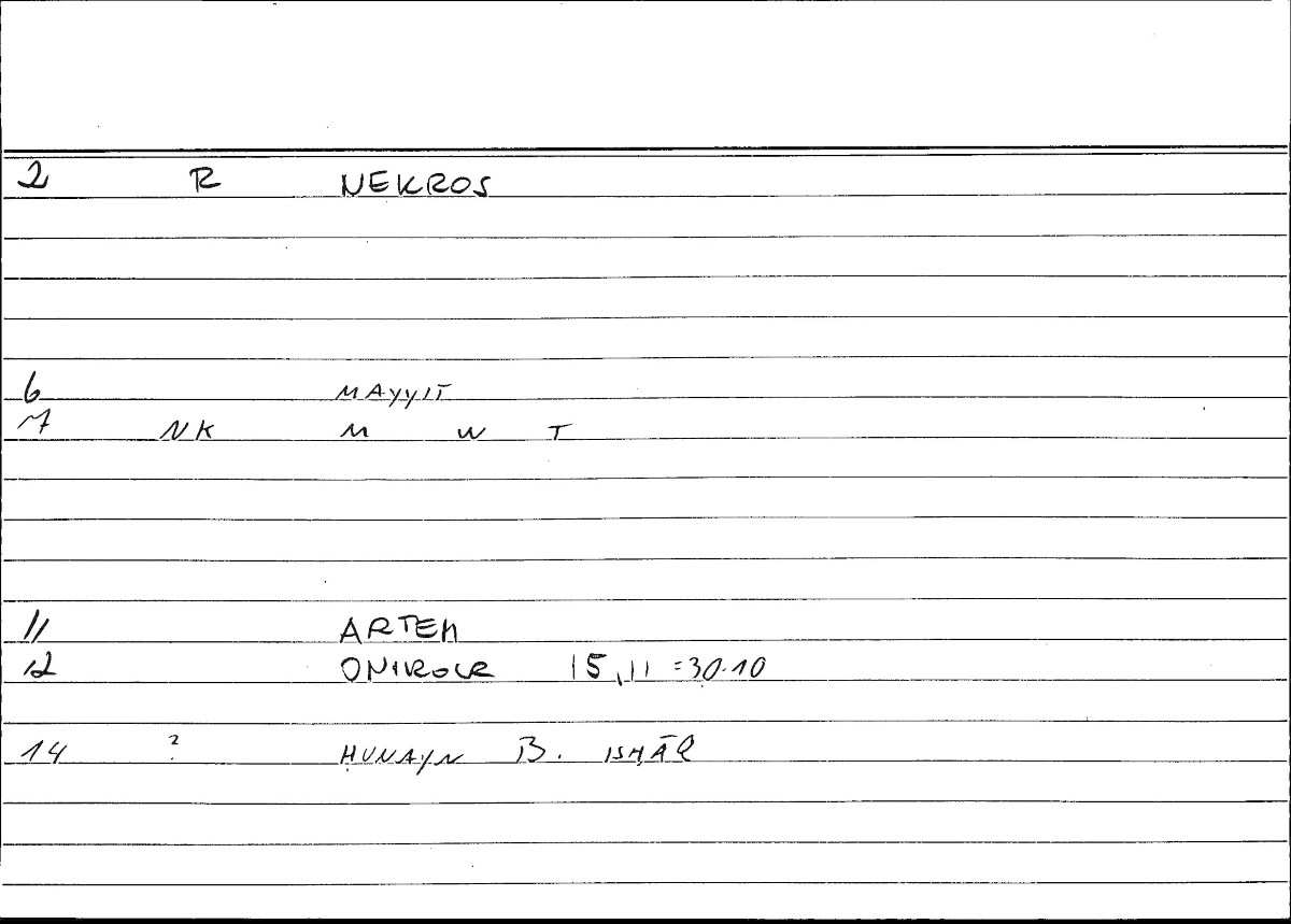Filecard Artem.Onirocr.12346