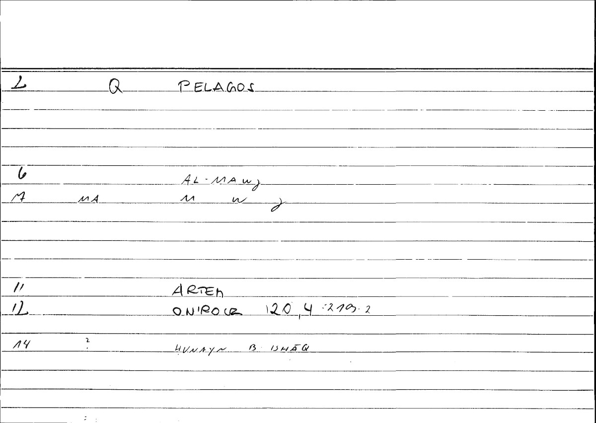 Filecard Artem.Onirocr.12360