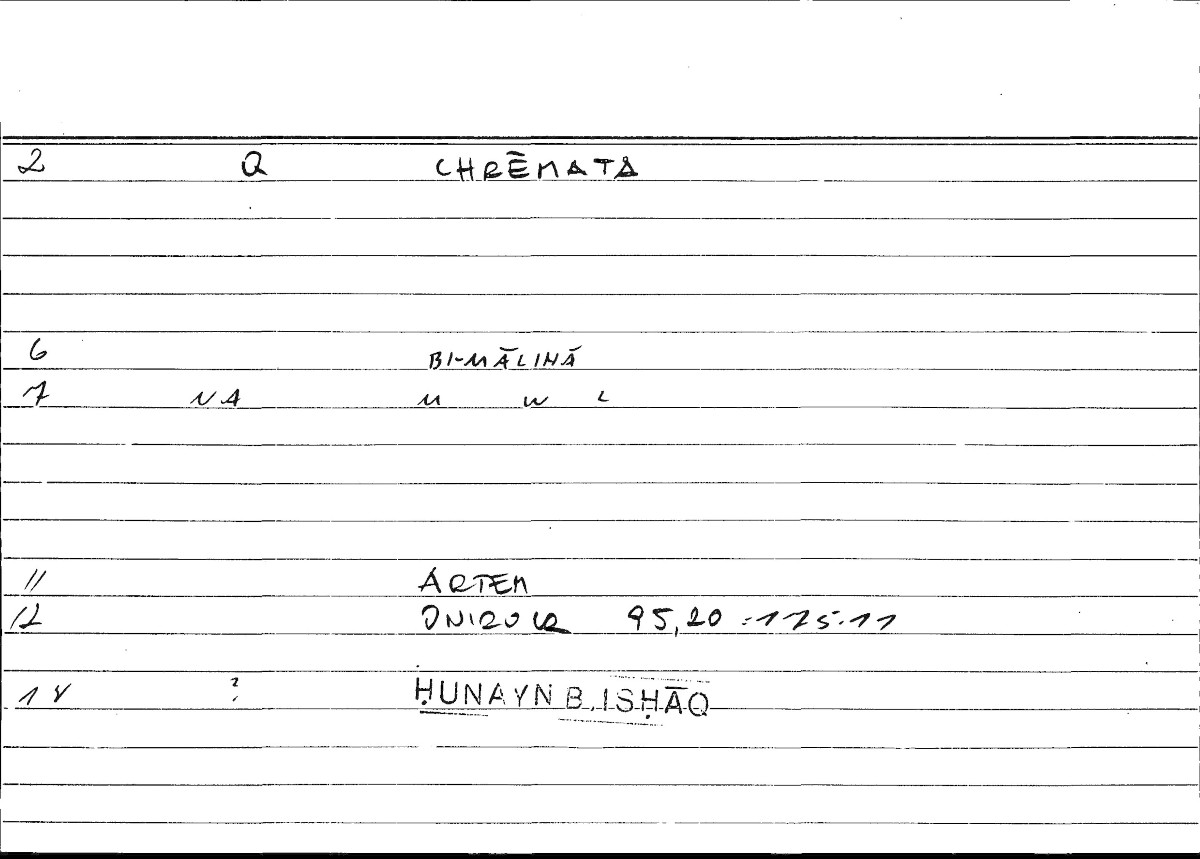 Filecard Artem.Onirocr.12382