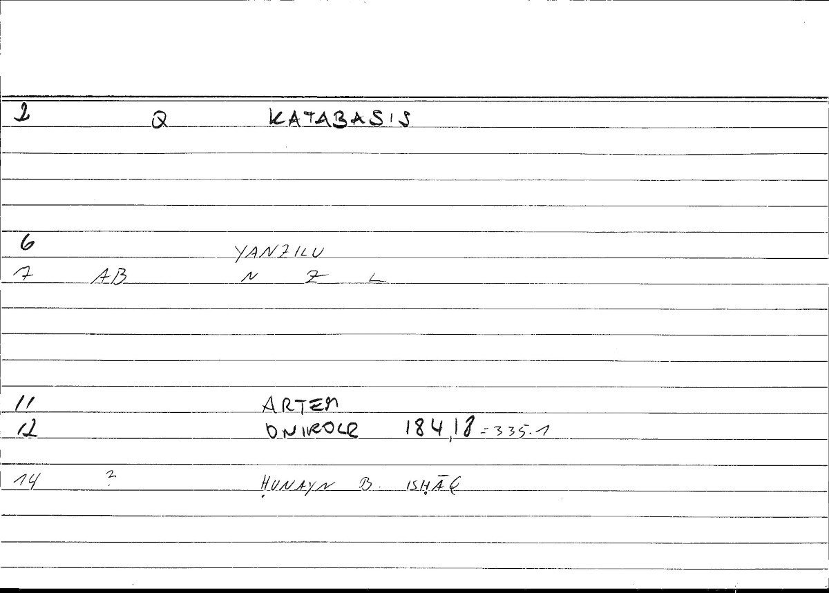 Filecard Artem.Onirocr.12555