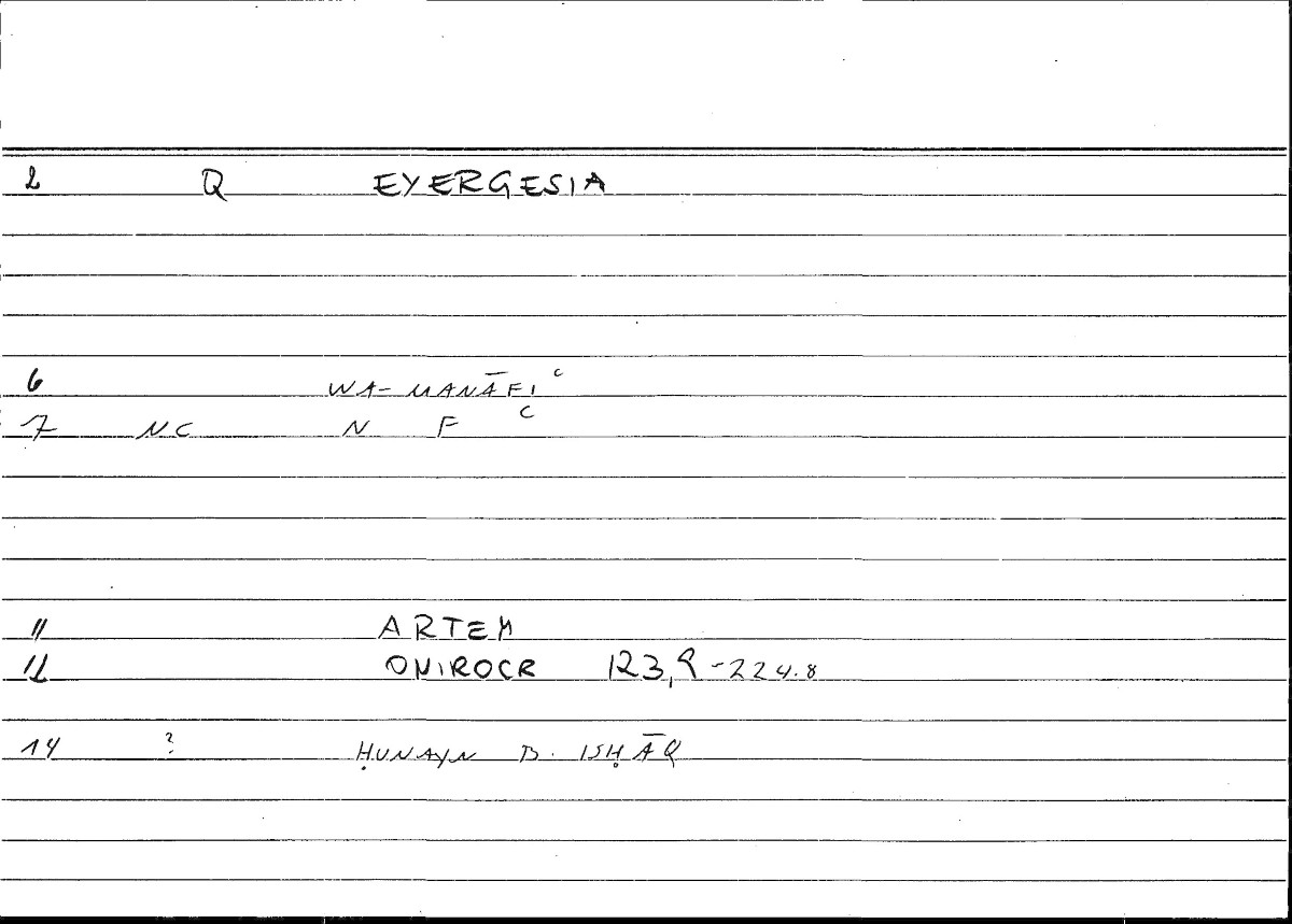 Filecard Artem.Onirocr.12749