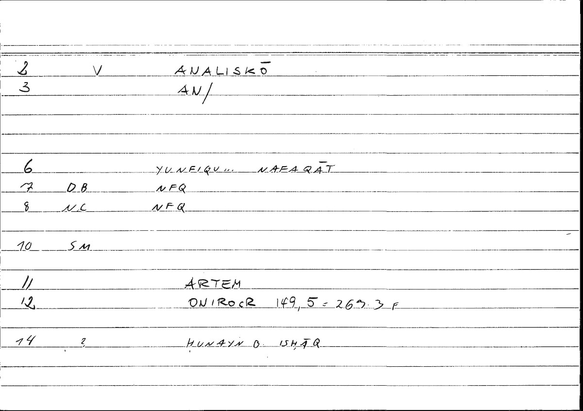 Filecard Artem.Onirocr.12774