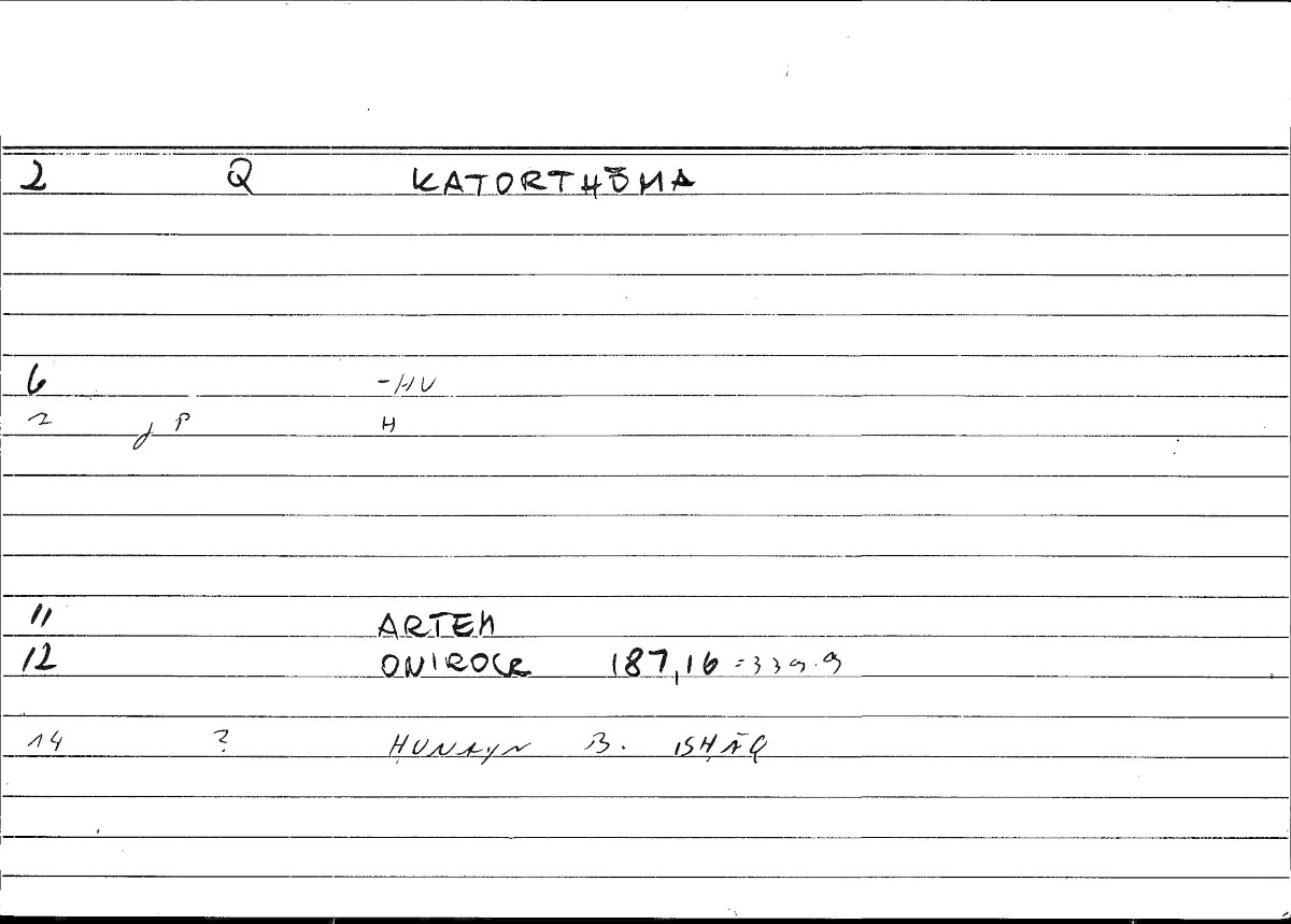 Filecard Artem.Onirocr.12940