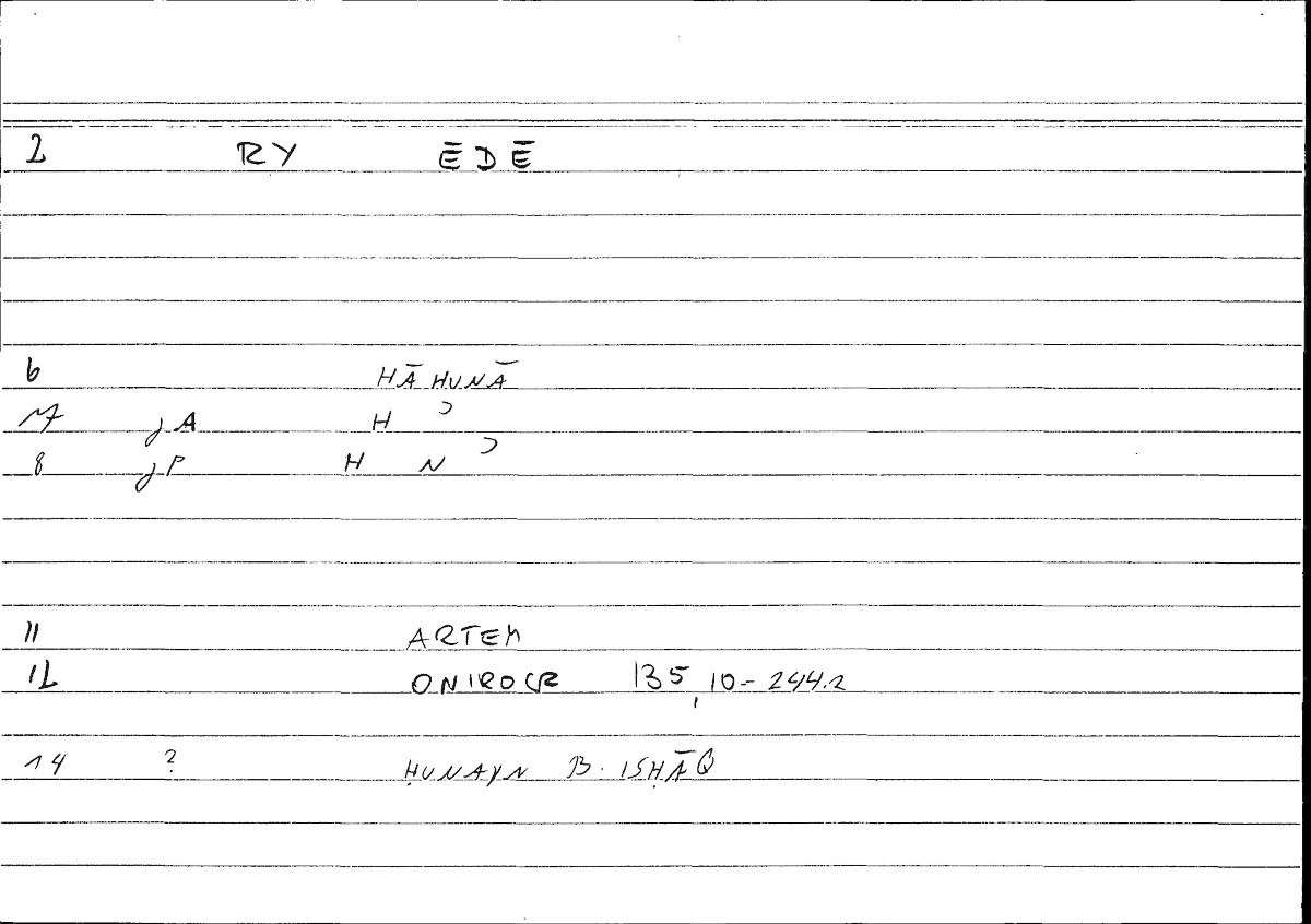 Filecard Artem.Onirocr.12945