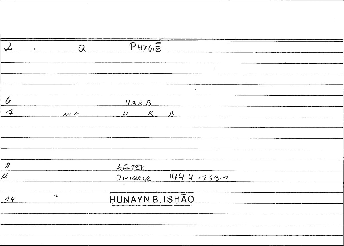Filecard Artem.Onirocr.12997