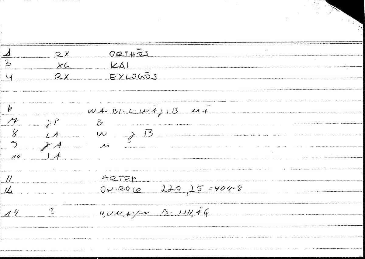 Filecard Artem.Onirocr.13220
