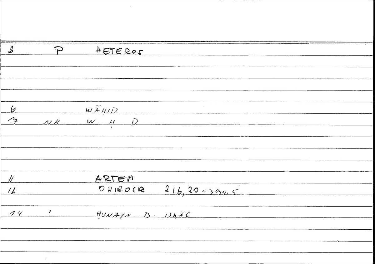 Filecard Artem.Onirocr.13285