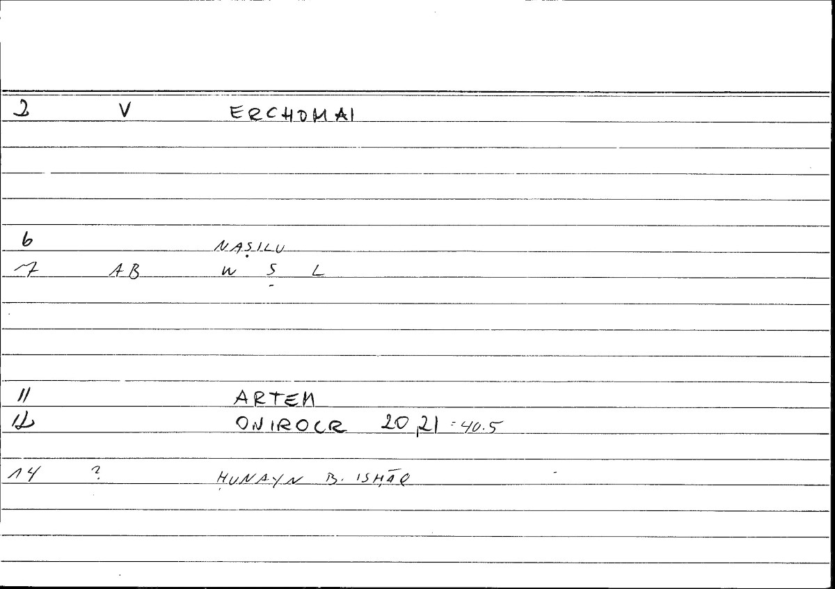 Filecard Artem.Onirocr.13345