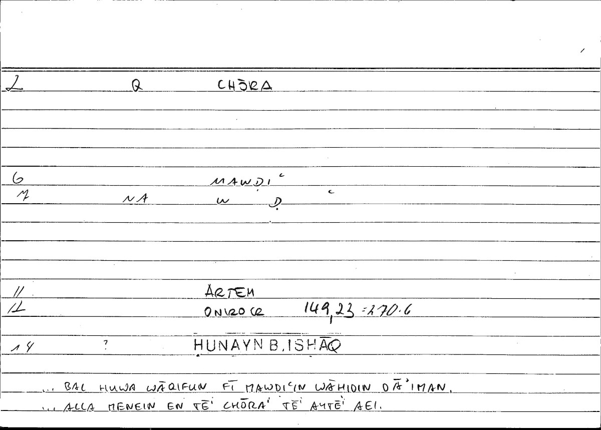 Filecard Artem.Onirocr.13396