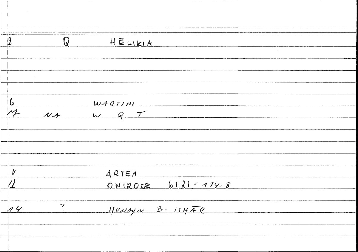 Filecard Artem.Onirocr.13452