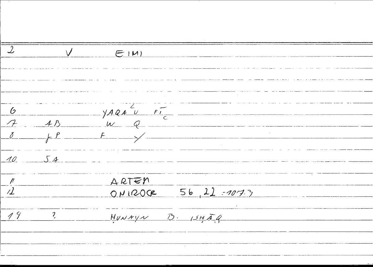 Filecard Artem.Onirocr.13484
