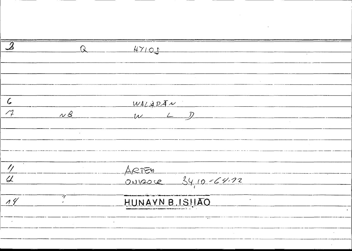 Filecard Artem.Onirocr.13563