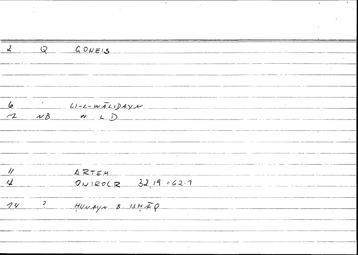 Filecard Artem.Onirocr.13586