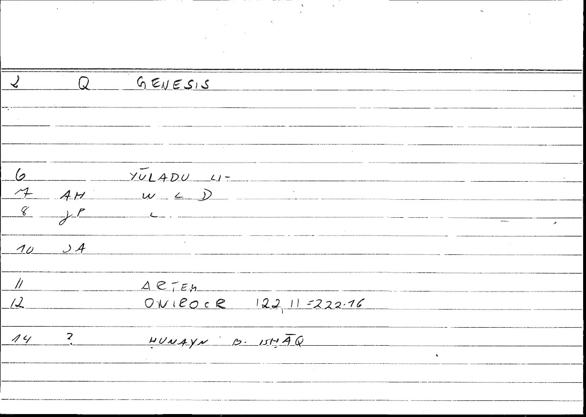 Filecard Artem.Onirocr.13591