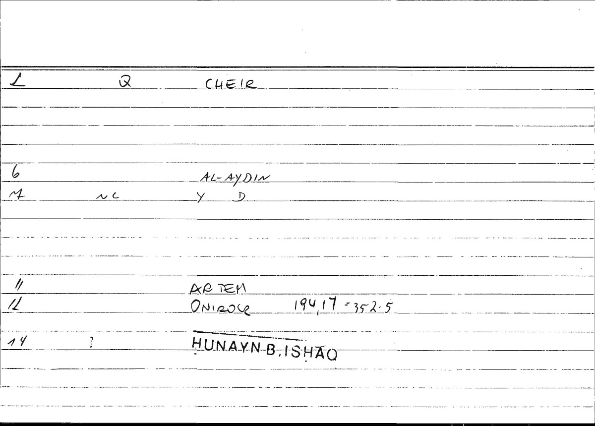 Filecard Artem.Onirocr.13651