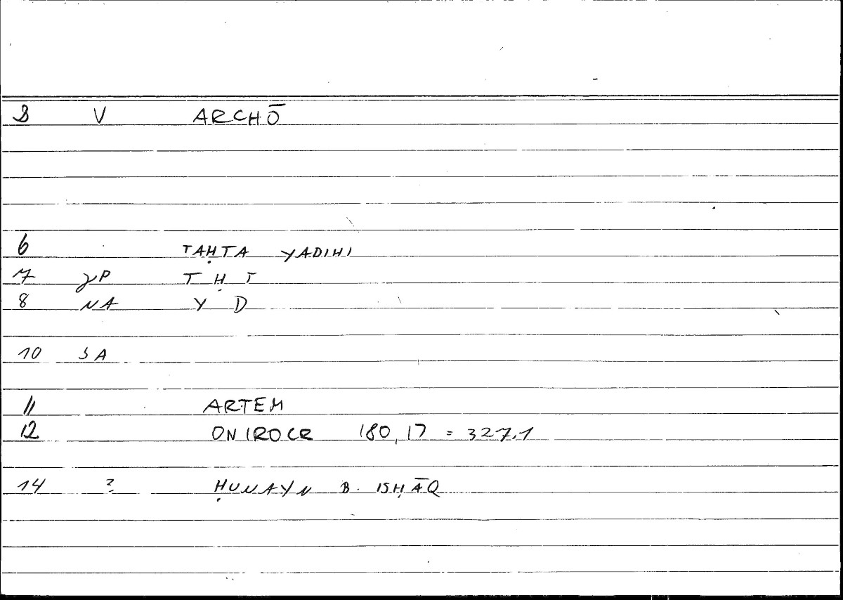 Filecard Artem.Onirocr.13673