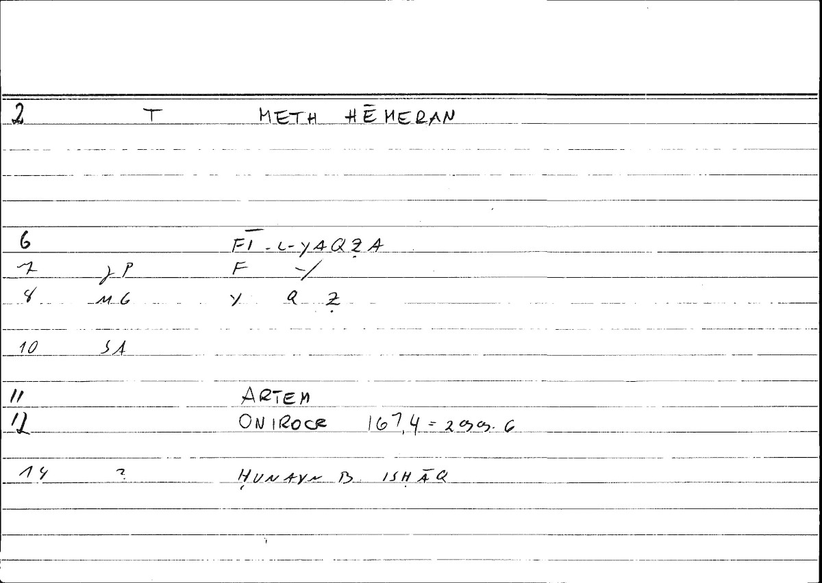 Filecard Artem.Onirocr.13721