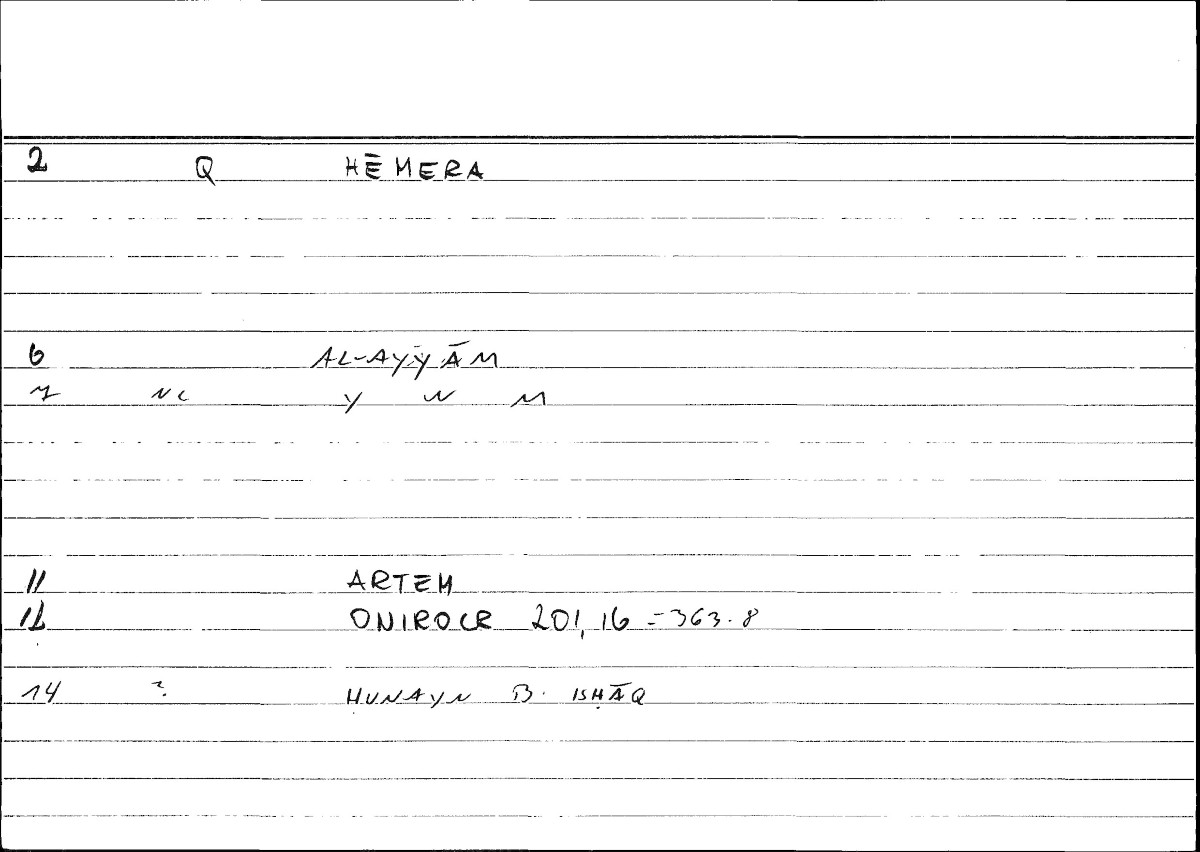 Filecard Artem.Onirocr.13731