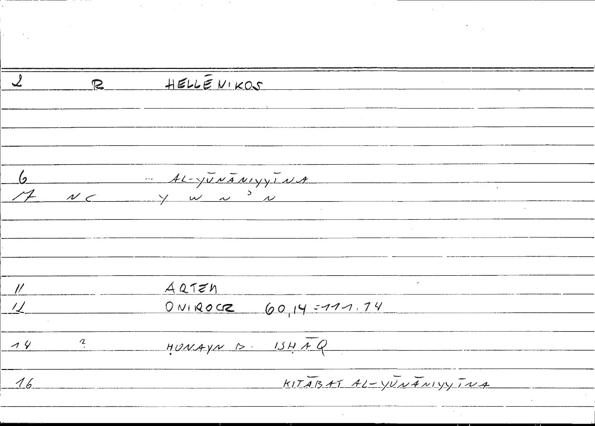 Filecard Artem.Onirocr.13742