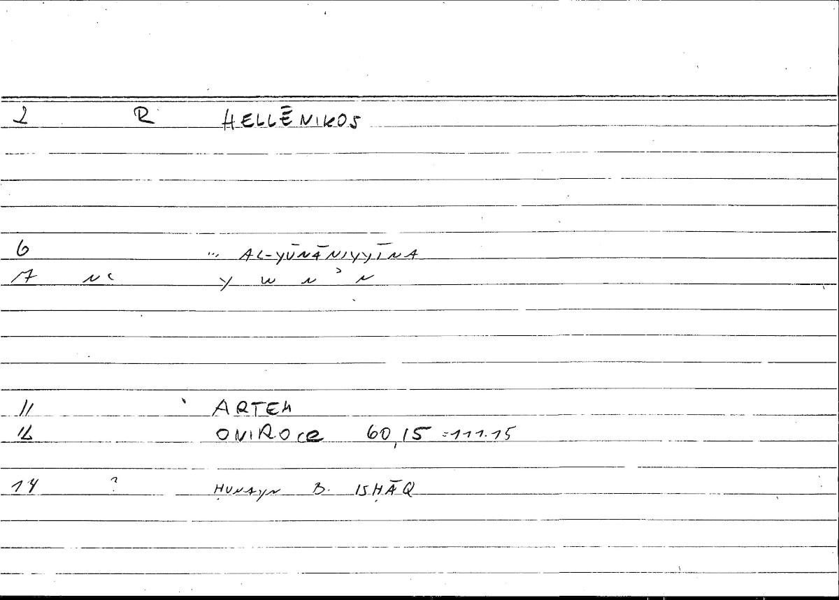 Filecard Artem.Onirocr.13746