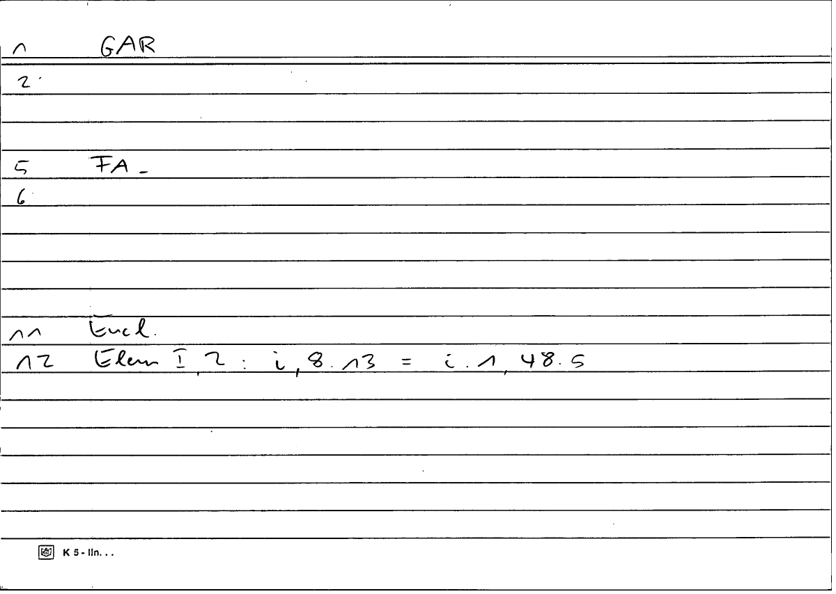 Filecard Eucl.El.0061
