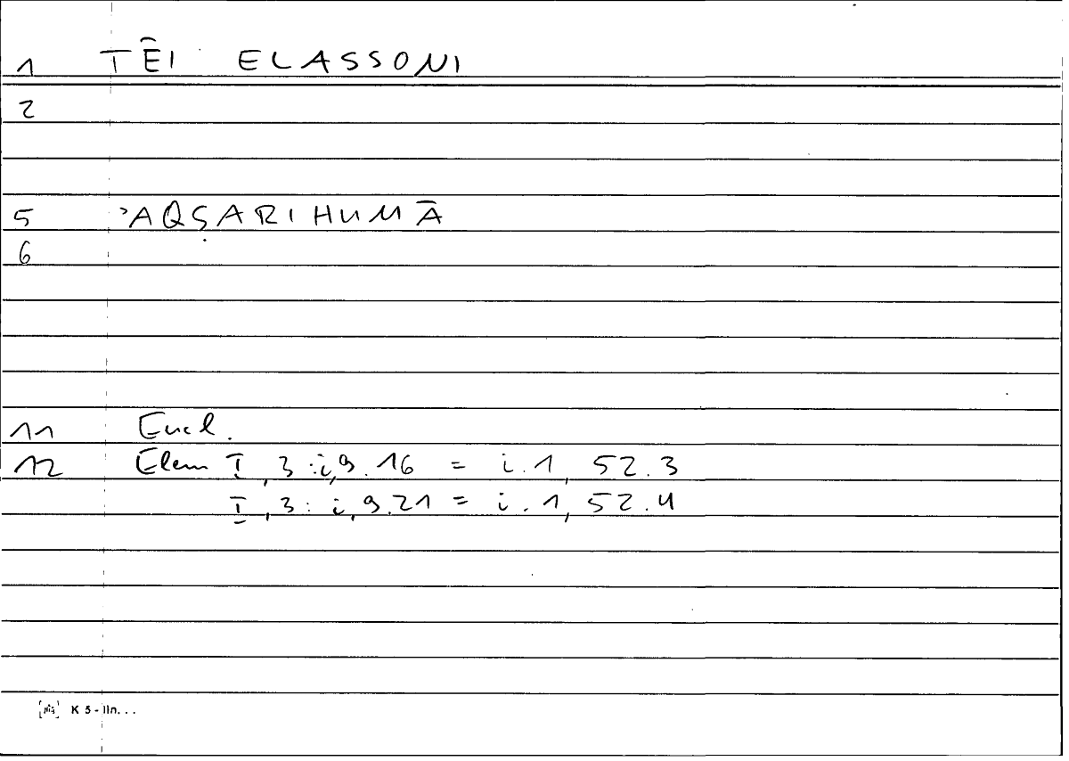 Filecard Eucl.El.0102