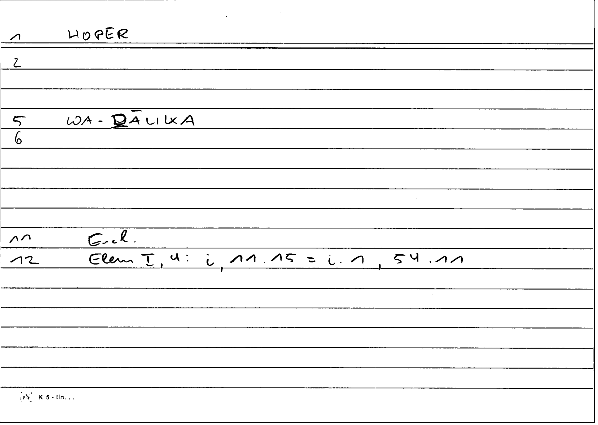 Filecard Eucl.El.0274