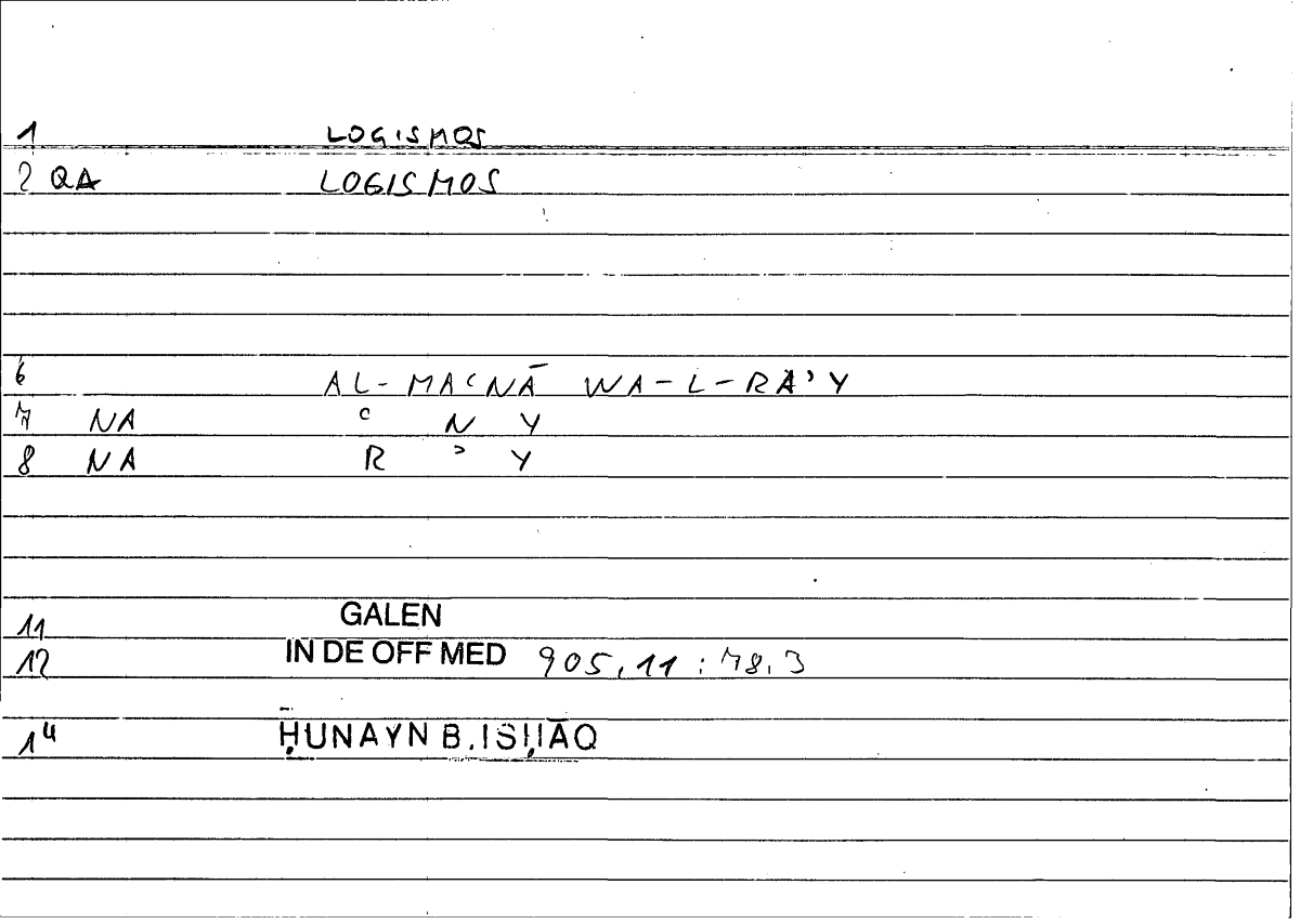 Filecard Galen.In-De-off-med.1426