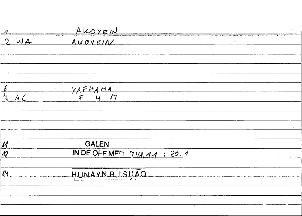 Filecard Galen.In-De-off-med.1568