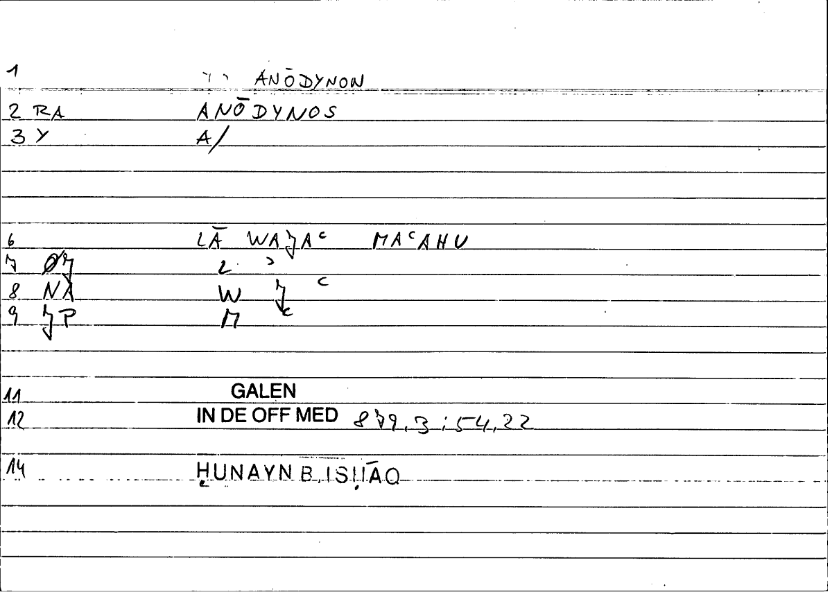 Filecard Galen.In-De-off-med.1752