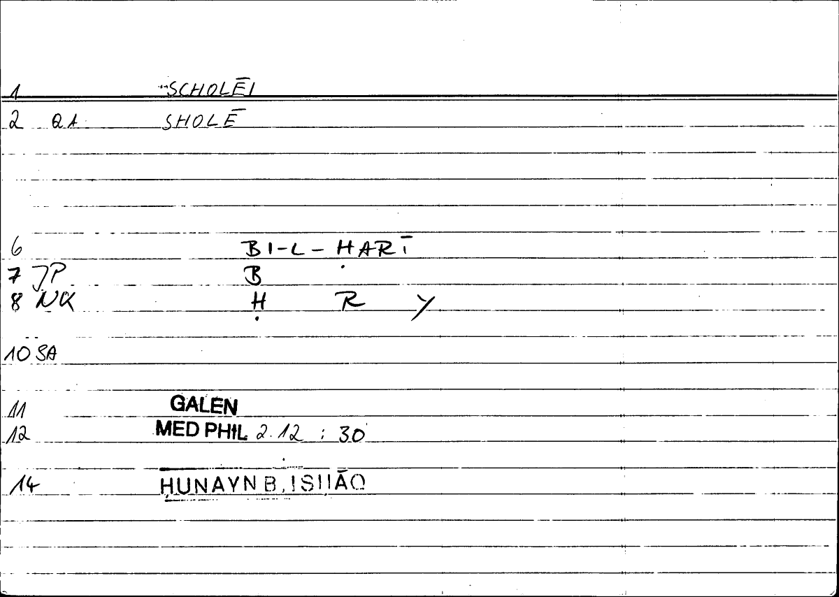 Filecard Galen.Med-phil.0087