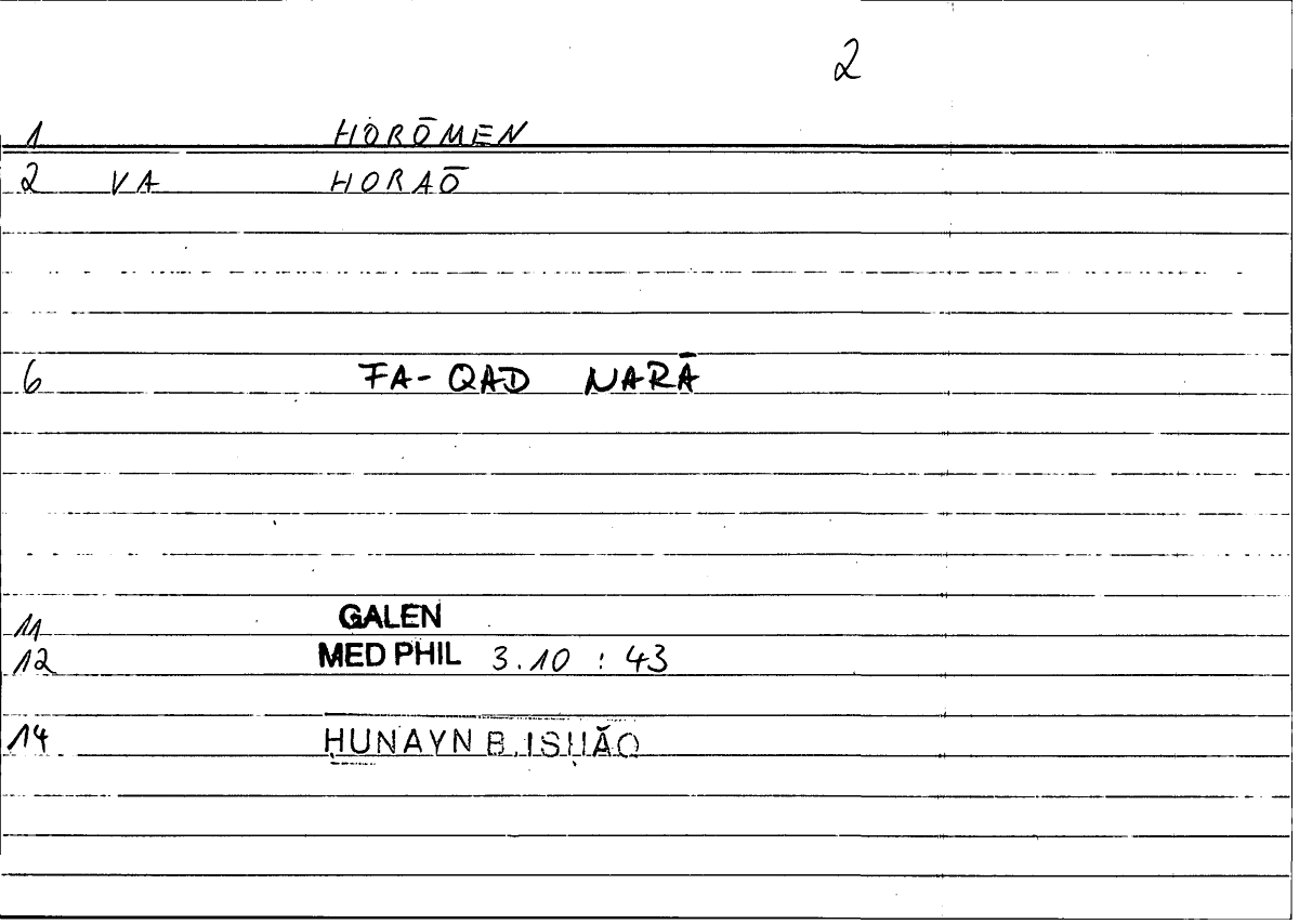 Filecard Galen.Med-phil.0908