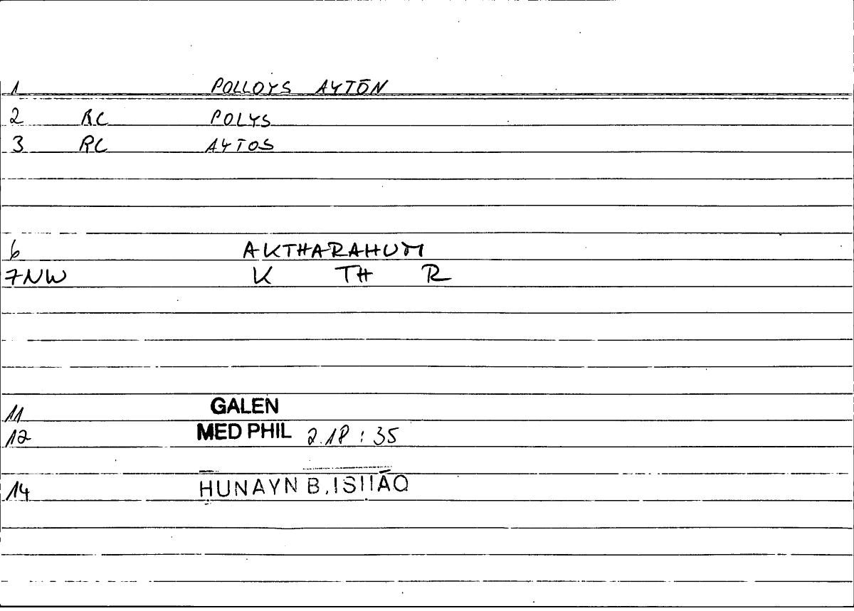 Filecard Galen.Med-phil.1137