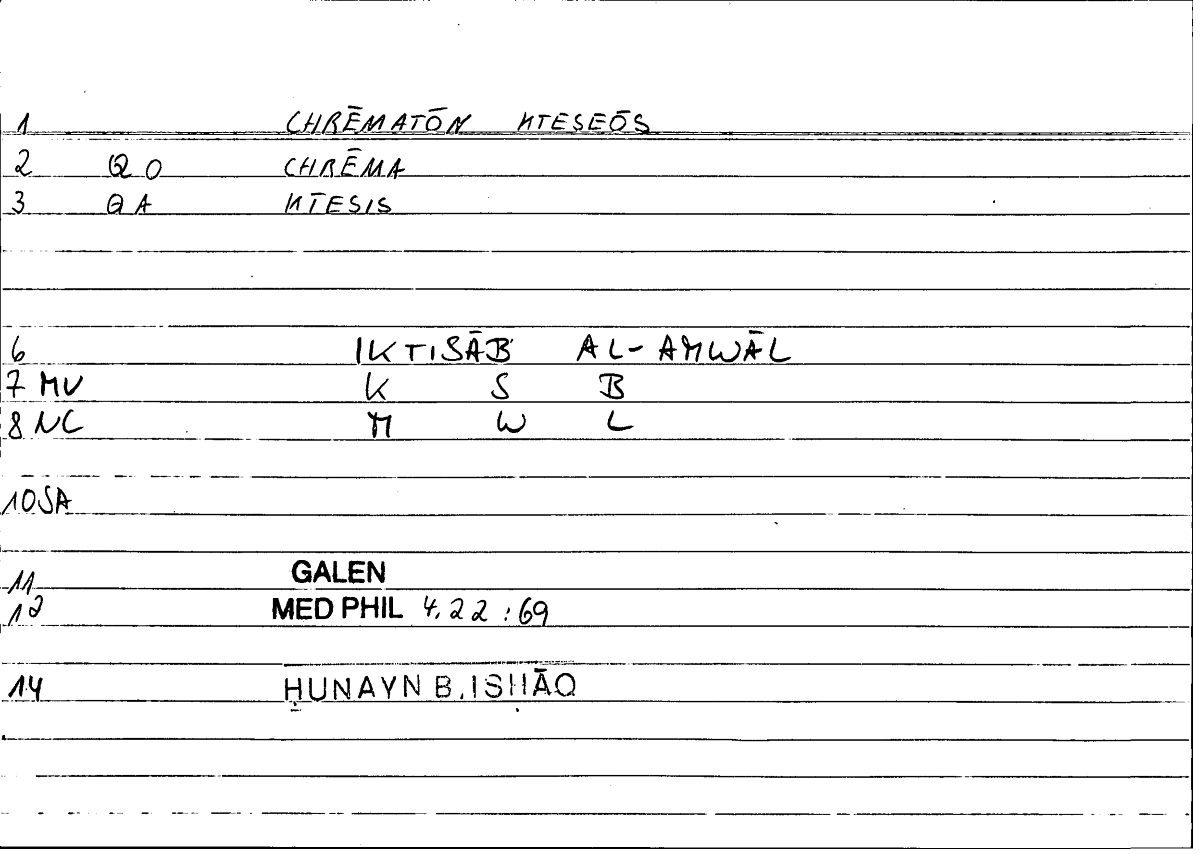 Filecard Galen.Med-phil.1140