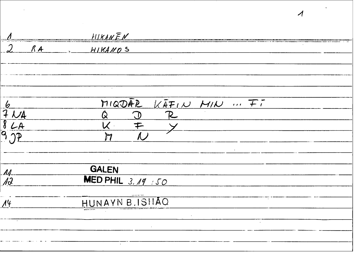 Filecard Galen.Med-phil.1142