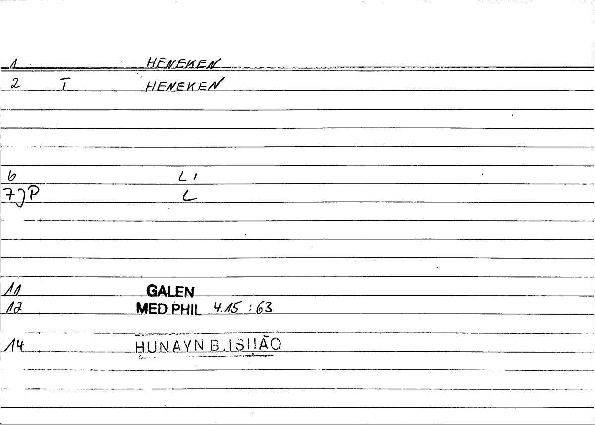 Filecard Galen.Med-phil.1205
