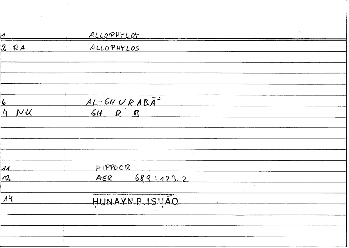 Filecard Hippocr.Aer.0964