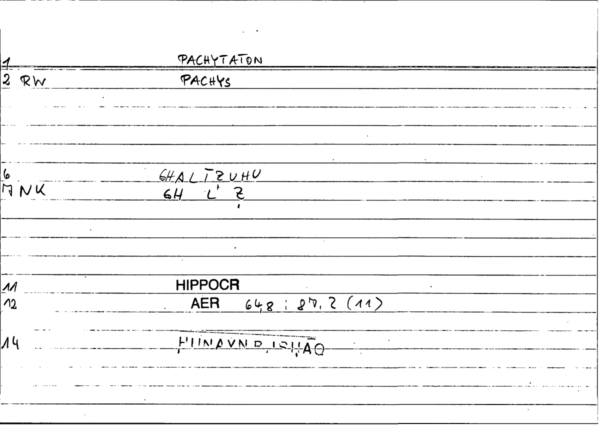 Filecard Hippocr.Aer.0995
