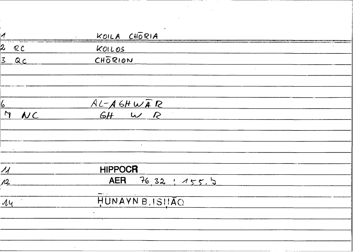 Filecard Hippocr.Aer.1005