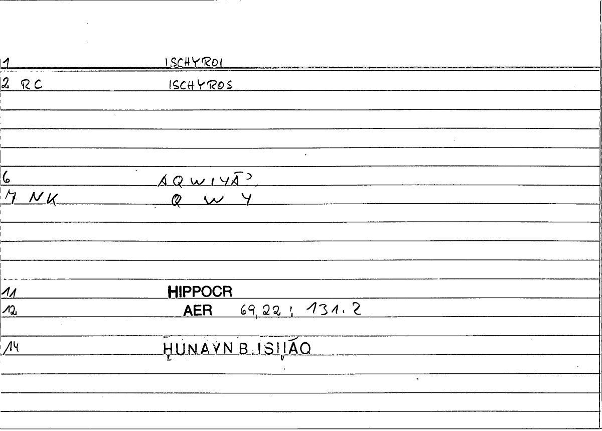 Filecard Hippocr.Aer.1120