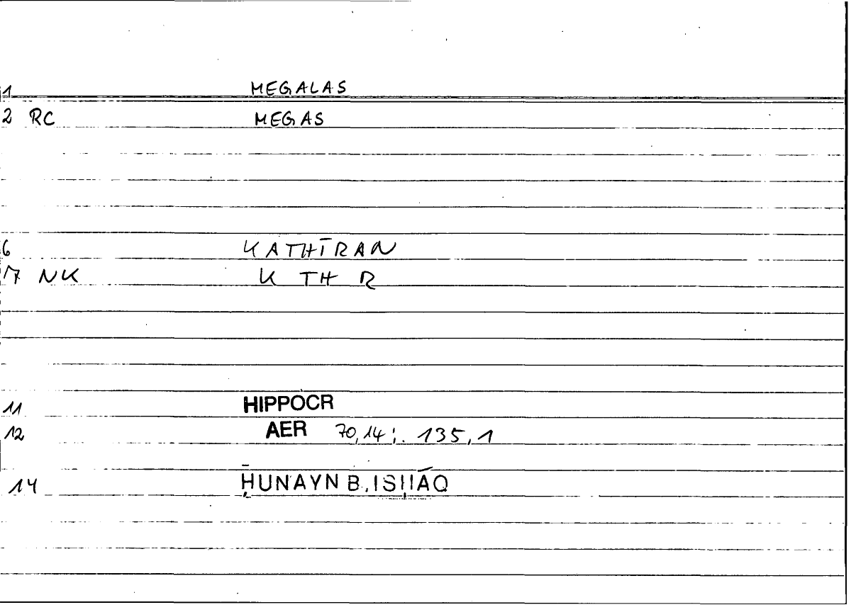 Filecard Hippocr.Aer.1156