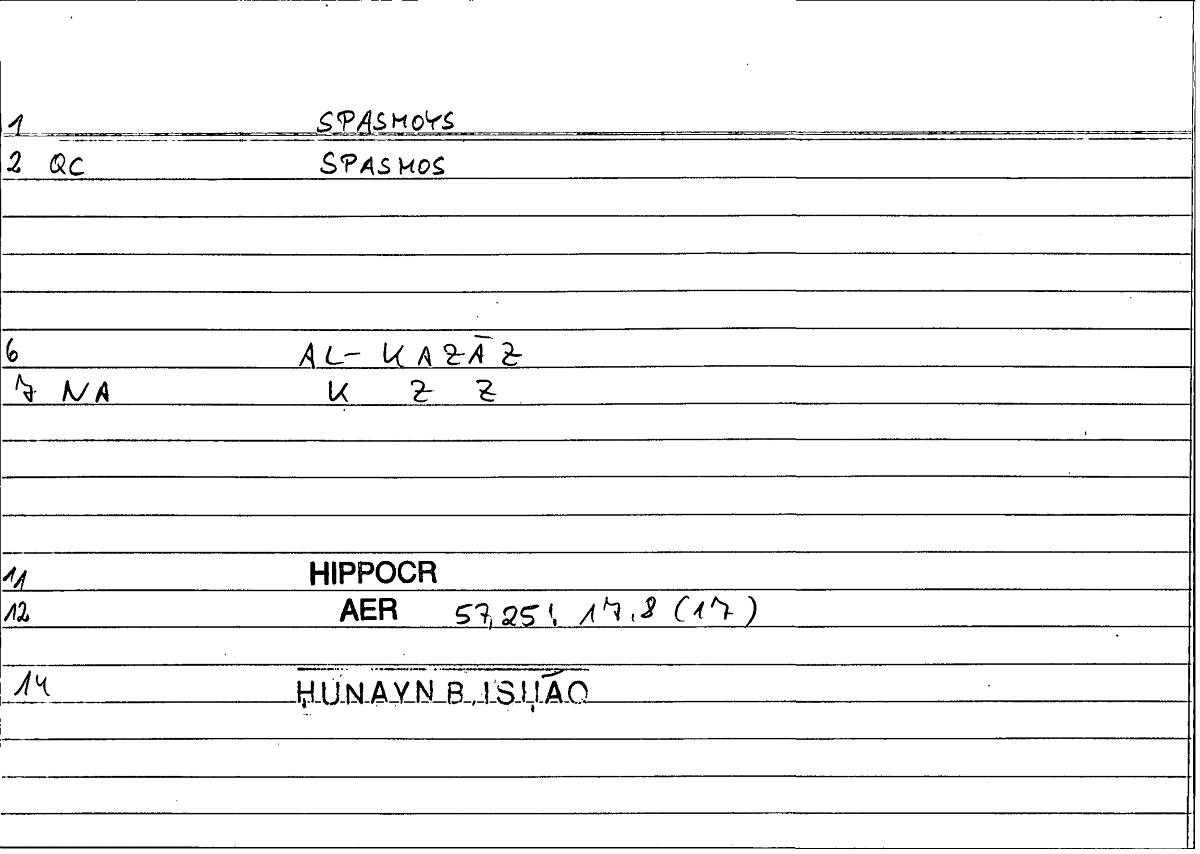 Filecard Hippocr.Aer.2001