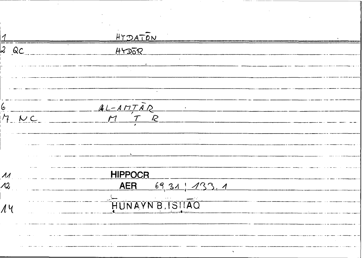 Filecard Hippocr.Aer.2106