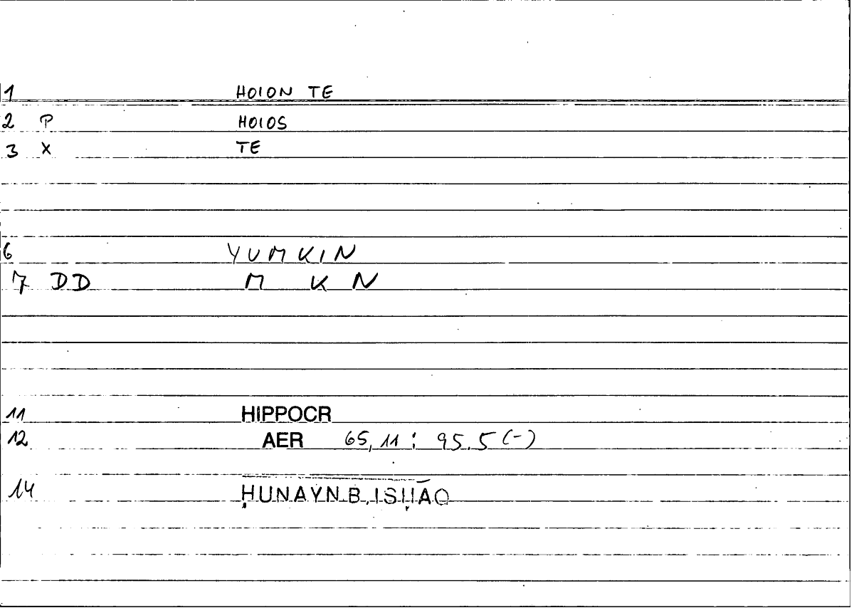 Filecard Hippocr.Aer.2110