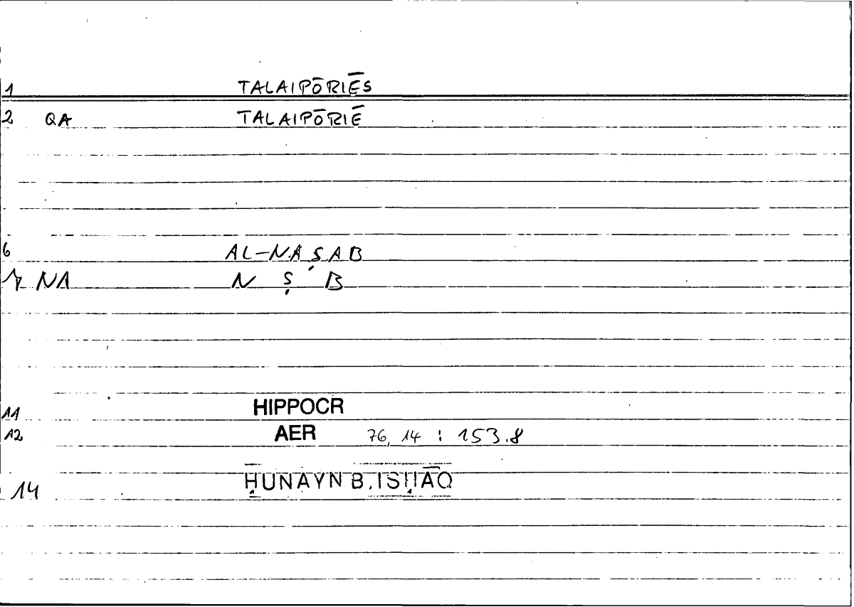 Filecard Hippocr.Aer.2176