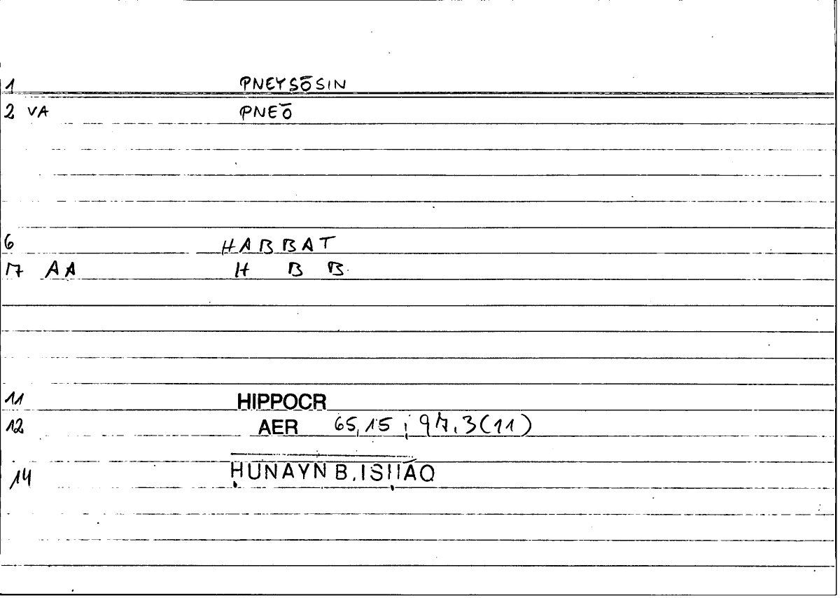 Filecard Hippocr.Aer.2215