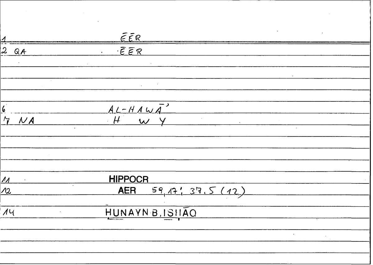 Filecard Hippocr.Aer.2222