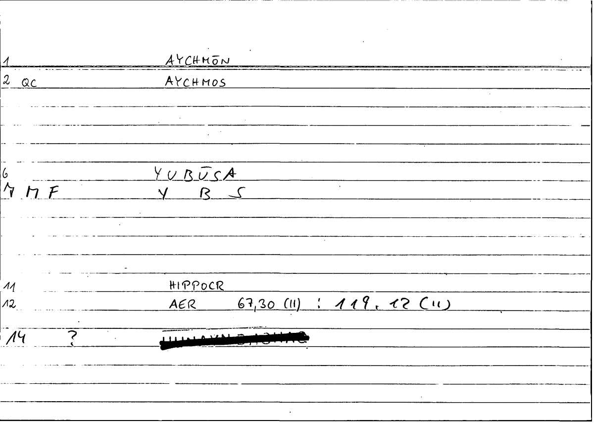 Filecard Hippocr.Aer.2289