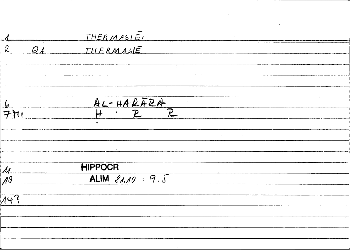 Filecard Hippocr.Alim.0029