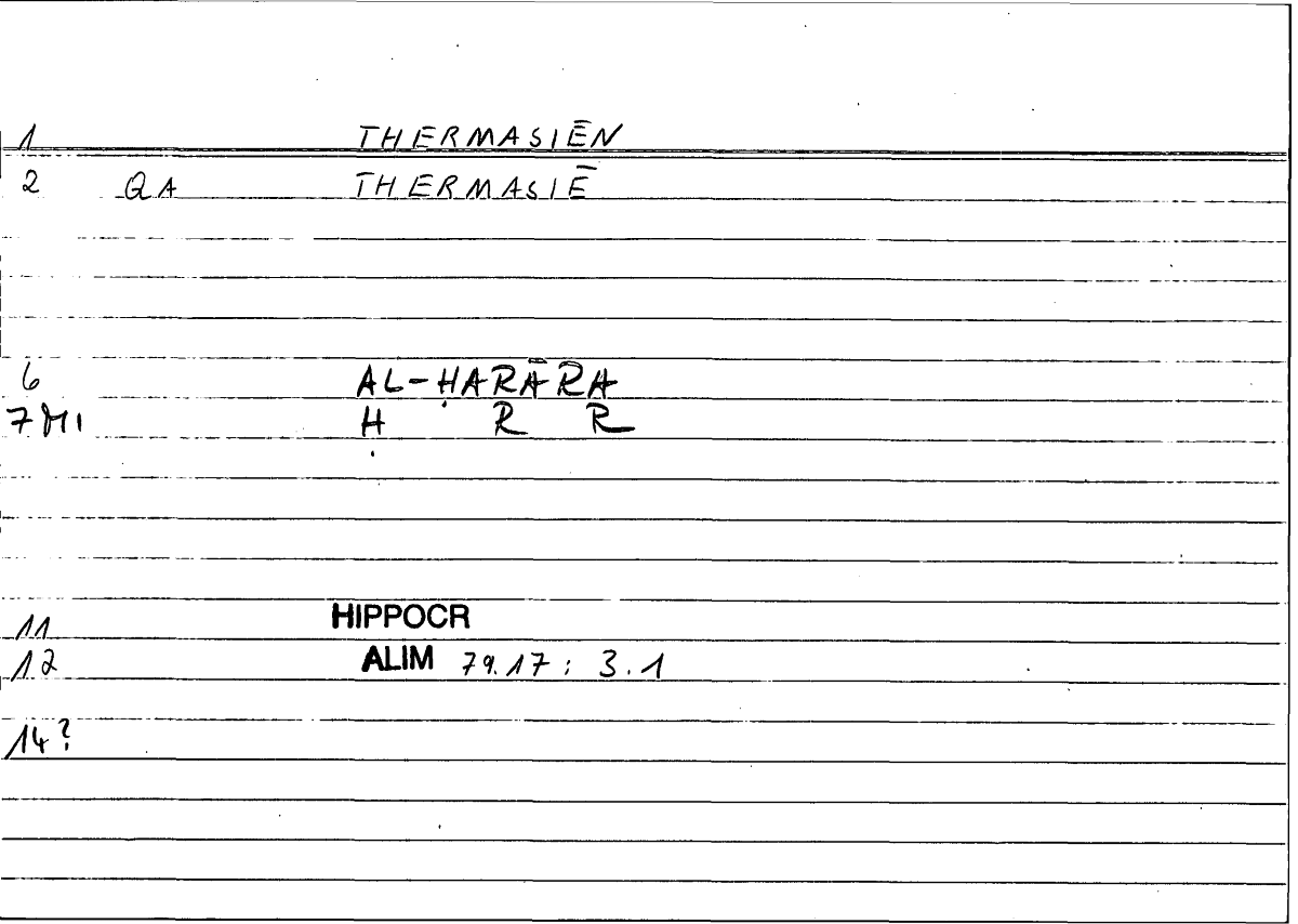 Filecard Hippocr.Alim.0031